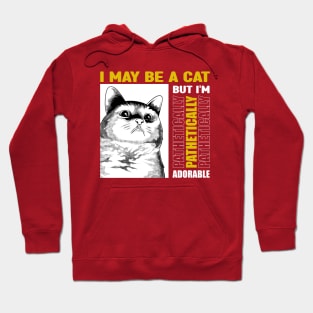 Pathetic Cat Meme Hoodie